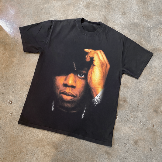 HOVA 'GUCCI BEANIE' JAY HEAVYWEIGHT WASHED BLACK T-SHIRT