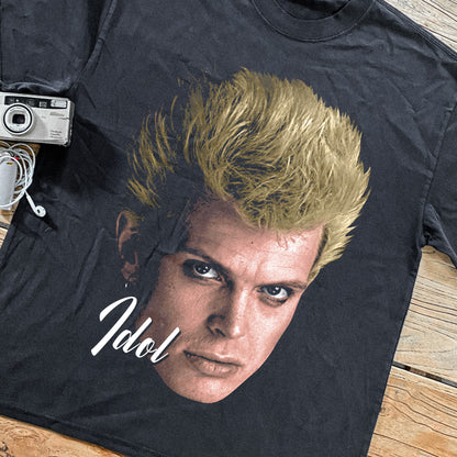 The Idol Billy Heavyweight Black T-Shirt