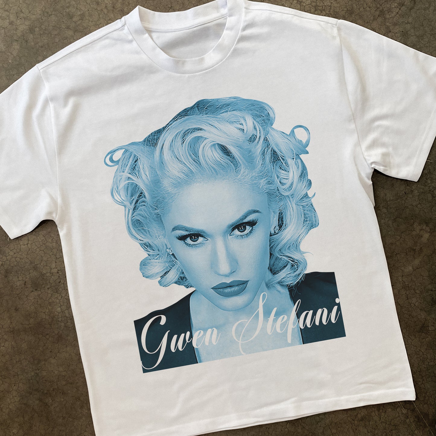 Gwen Stefani Heavyweight White T-Shirt