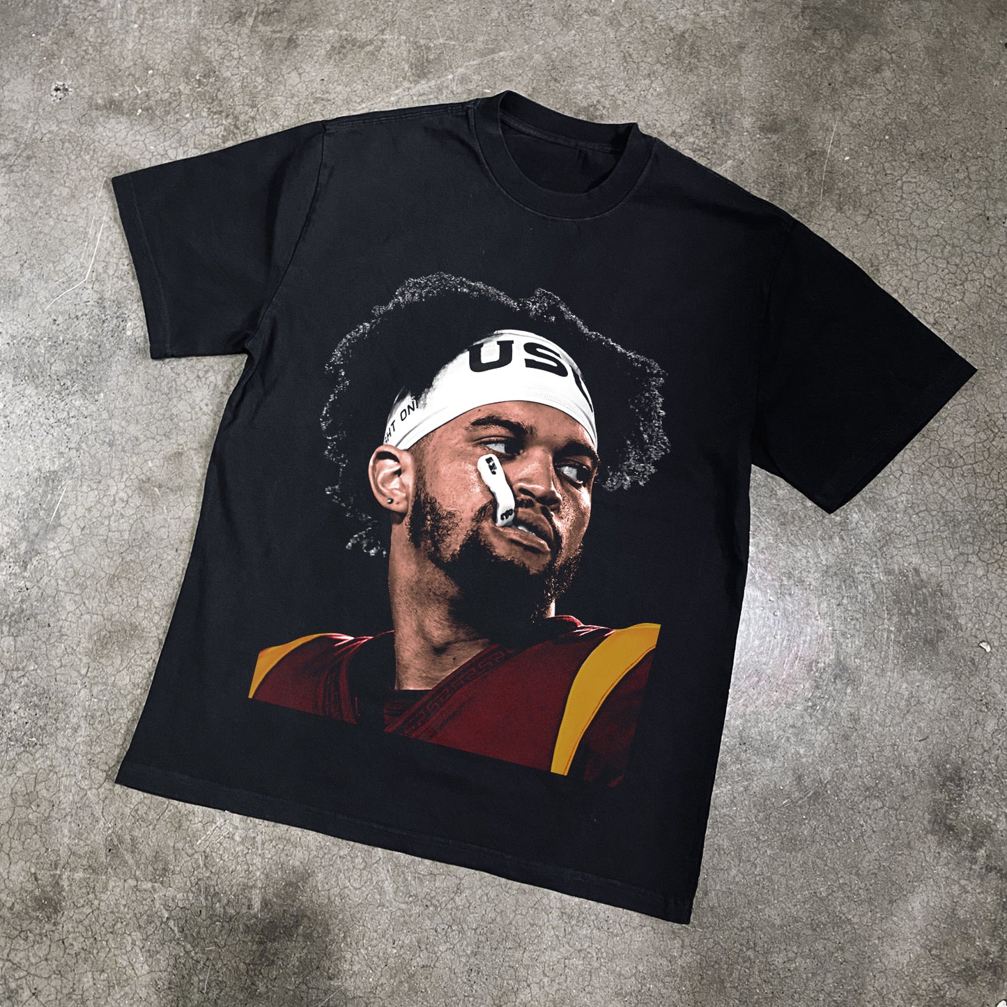 Calleb Williams Heavyweight Black T-shirt