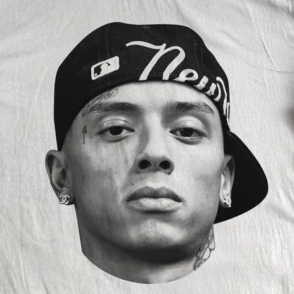 MICMAN - BIG HEAD HEAVYWEIGHT WHITE T-SHIRT