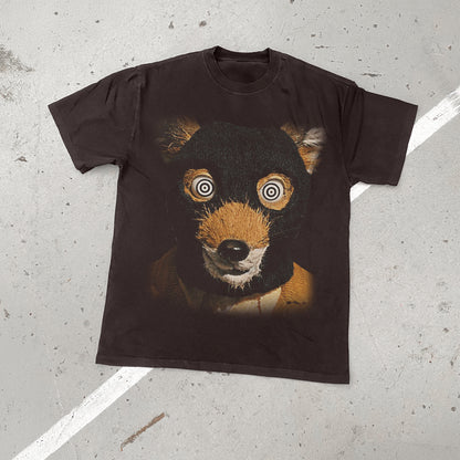 FANTASTIC MR.FOX HEAVYWEIGHT CHOC T-SHIRT