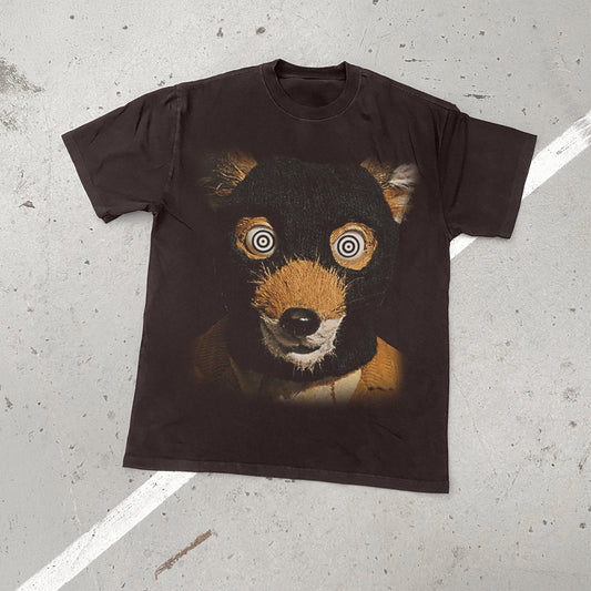FANTASTIC MR.FOX HEAVYWEIGHT CHOC T-SHIRT